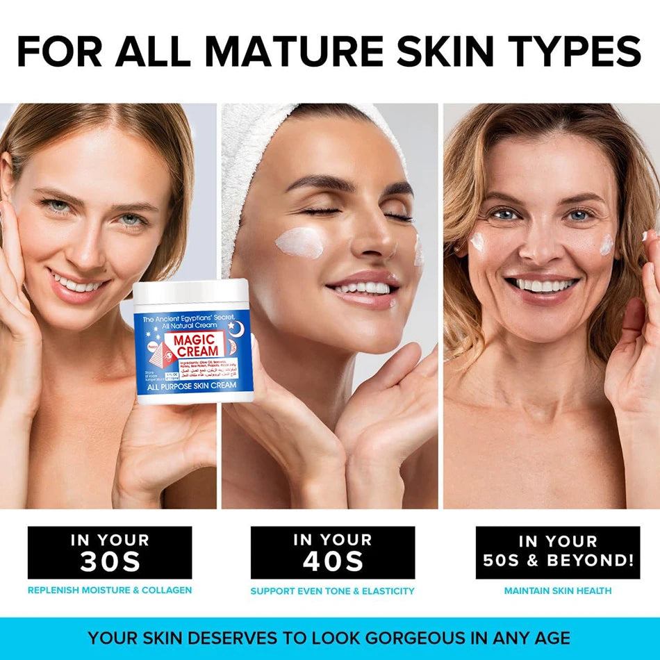Egyptian Magic All-Purpose Skin Cream – Natural Healing Balm for Face, Body & Hair (2x118ml)
