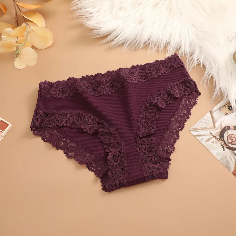 Cotton G-String Panties – Soft Mid-Rise Sexy Underwear for Women (S–XL, 10 Colors)