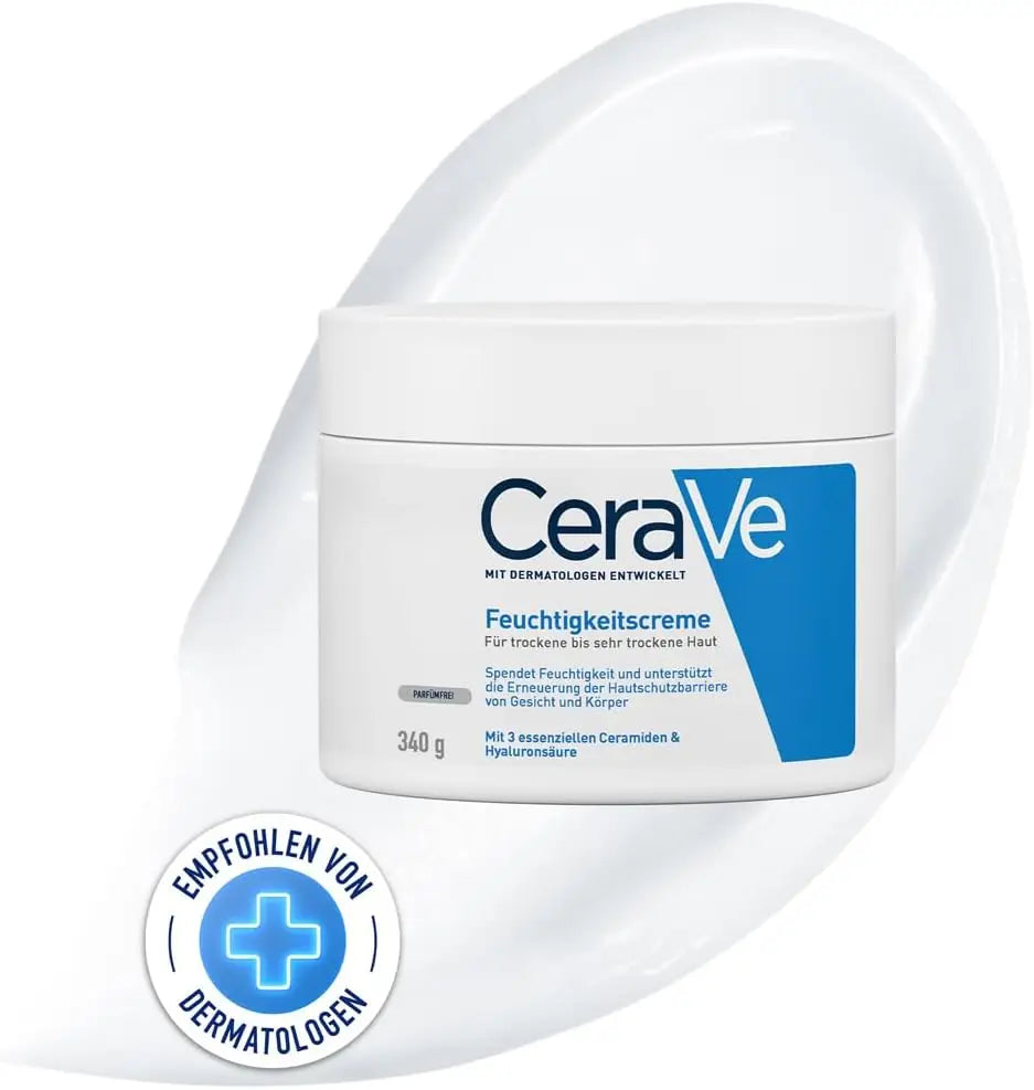 CeraVe Moisturizing Cream for Face & Body – Dry Skin Care