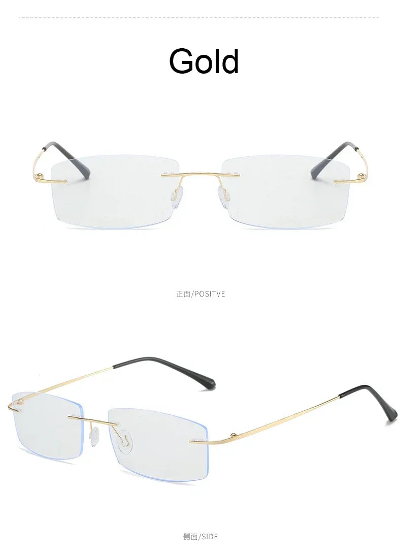 Classic Business-Style Glasses | Myopia Lens Options