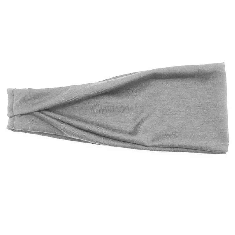 Women Headband Twist Cotton Sport Wide Turban Twisted Knotted Headwrap Girls Hairband Fashion Head Band Hair Accessories