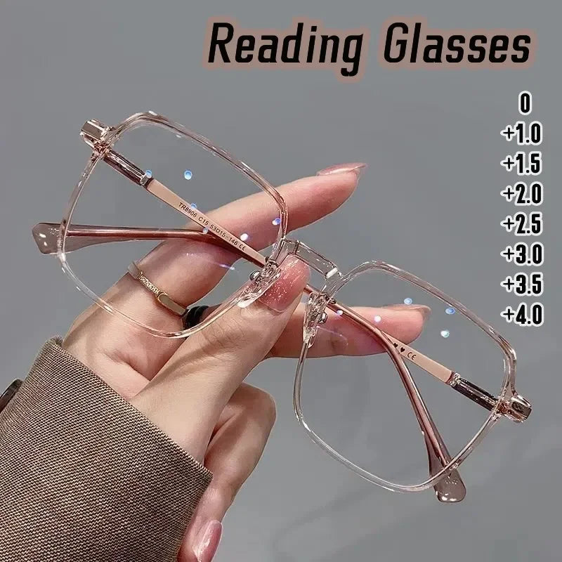 Square Reading Glasses for Men & Women | +1.00 to +4.00