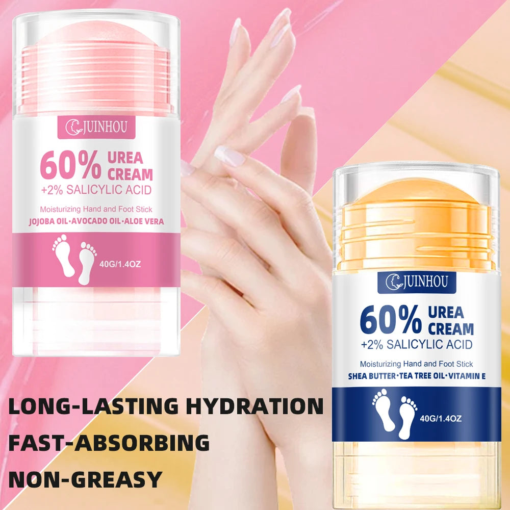 60% Urea Hand & Foot Cream Stick – Powerful Repair, Deep Hydration & Non-Greasy Formula