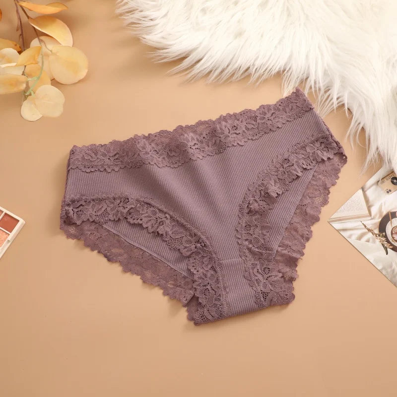 Cotton G-String Panties – Soft Mid-Rise Sexy Underwear for Women (S–XL, 10 Colors)