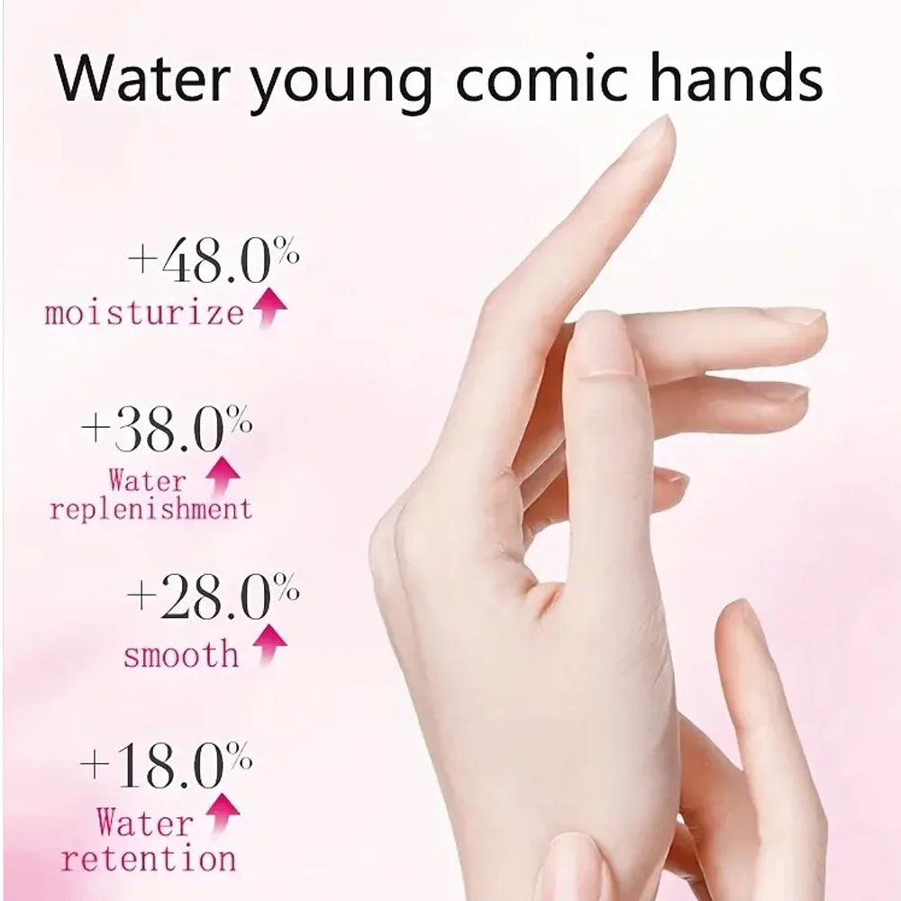 Cherry Blossom Hand & Foot Wax Mask – Exfoliating, Moisturizing & Hypoallergenic