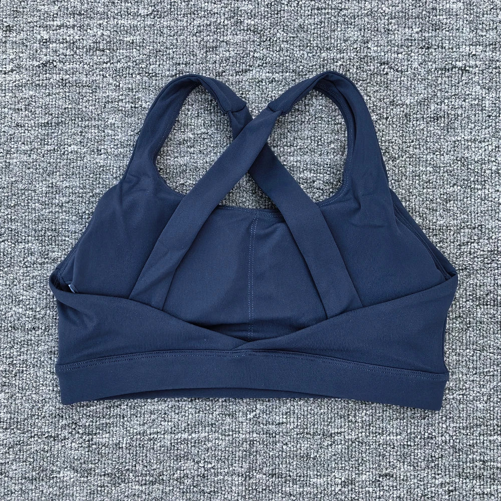 Women Sports Bra Cross Gym Top Women Training Running Yoga Bra Stretch Women Workout Underwear Fitness Sexy Yoga Clothes