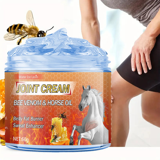 Bee Venom & Horse Oil Joint & Muscle Cream – Knees, Back, Shoulders & Neck Relief