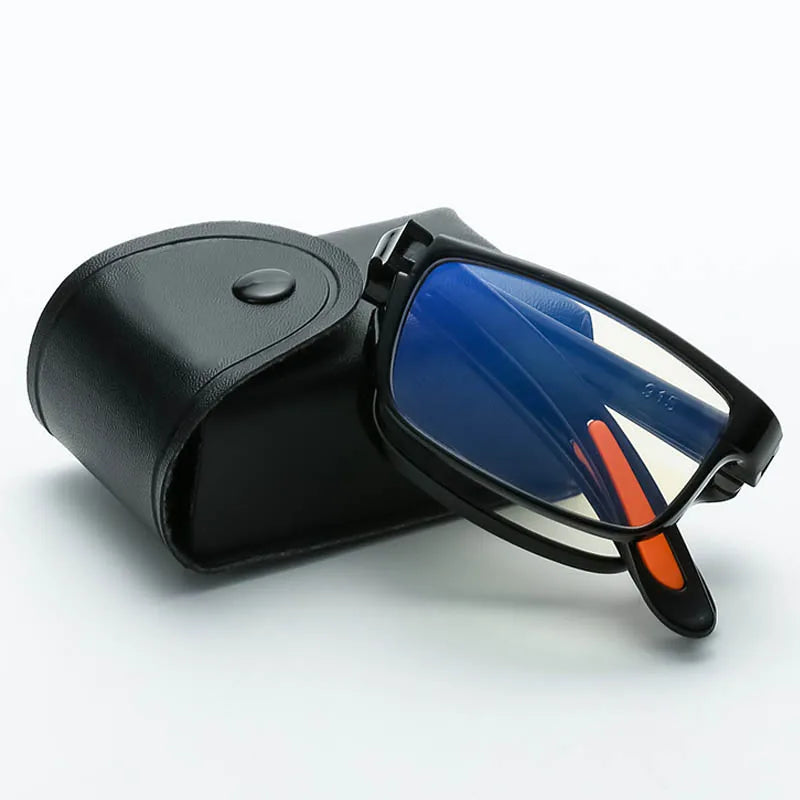 Square Reading Glasses | Folding & Standard Frame Options