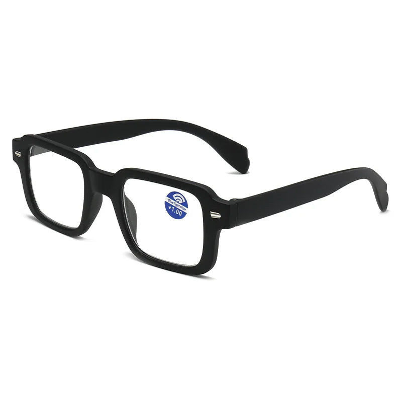 Unisex Rectangle Reading Glasses | 3 Colors, +1.00 to +4.00