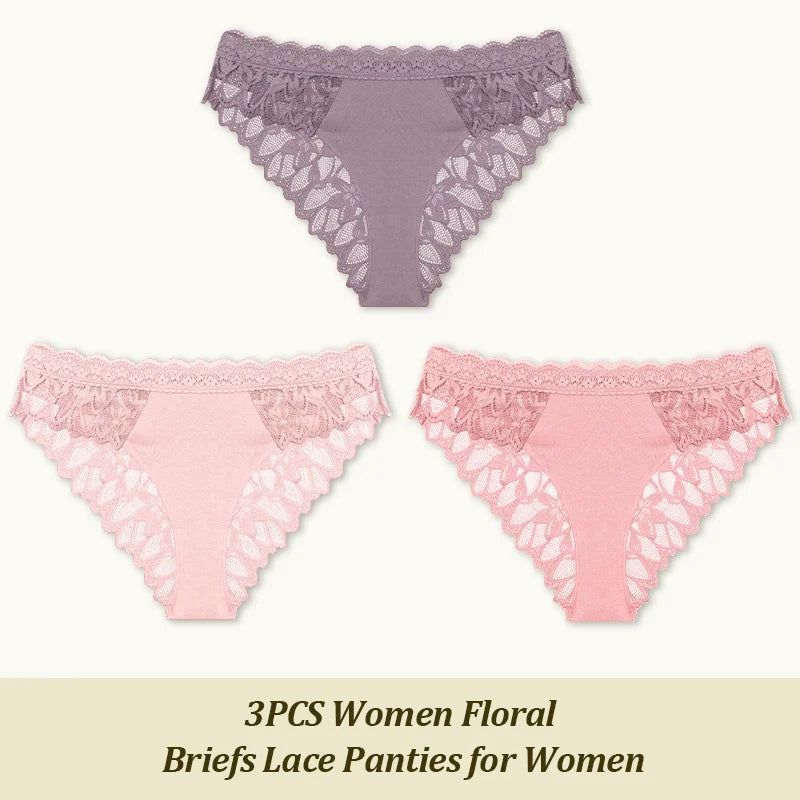 3-Pack Seamless Low-Rise Panties – Ice Silk Bikini Underwear for Women (XS–XL, 16 Color Sets)