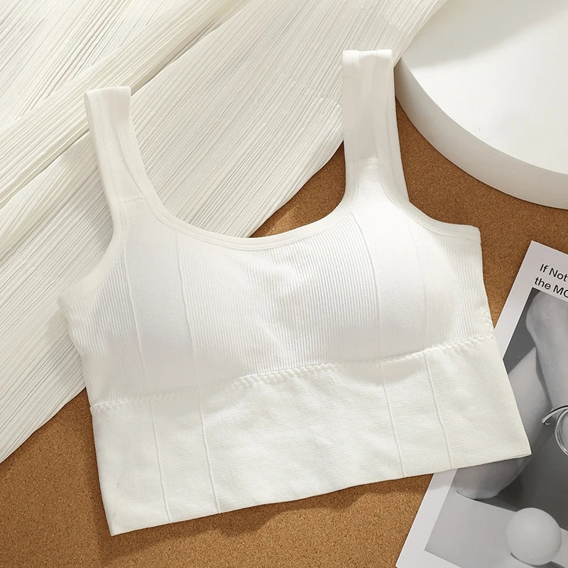 1/2/4Pcs Sports Bra Anti-Sweat Fitness Top Women Seamless Yoga Bra Shockproof Crop Top Push Up Sport Bra Gym Workout Top
