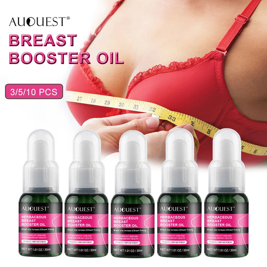 AuQuest Breast Firming & Lifting Oil – Natural Herbal Formula for Fuller, Firmer Skin