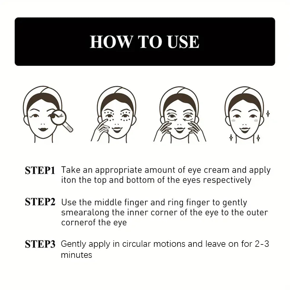 Caffeine & Vitamin C Eye Serum – Dark Circle Lightening, Firming & Fine Line Reduction | Eye Care