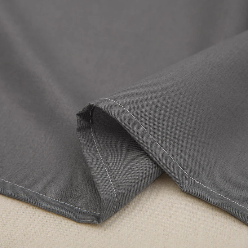 Soft Polyester Flat Bed Sheet, Solid Color Top Sheet