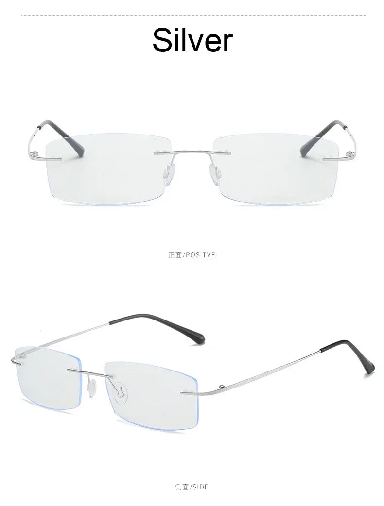 Classic Business-Style Glasses | Myopia Lens Options