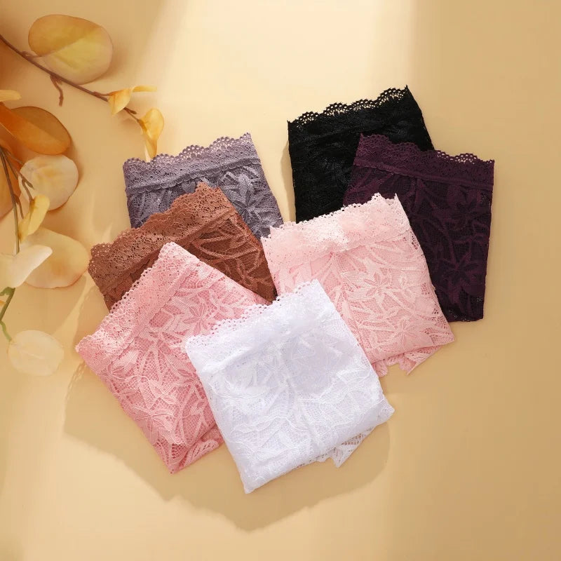 3-Pack Seamless Low-Rise Panties – Ice Silk Bikini Underwear for Women (XS–XL, 16 Color Sets)