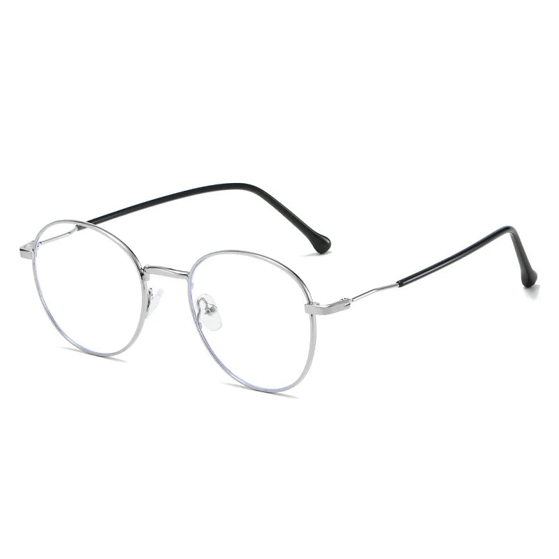 Vintage Round Metal Glasses for Men & Women | Myopia Options