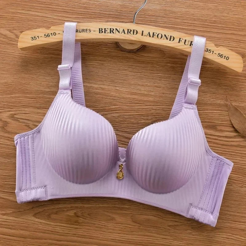 Women's 8CM Thick Padded Push Up Bra | Wireless Seamless T-Shirt Bra for Small Chest (32–38)