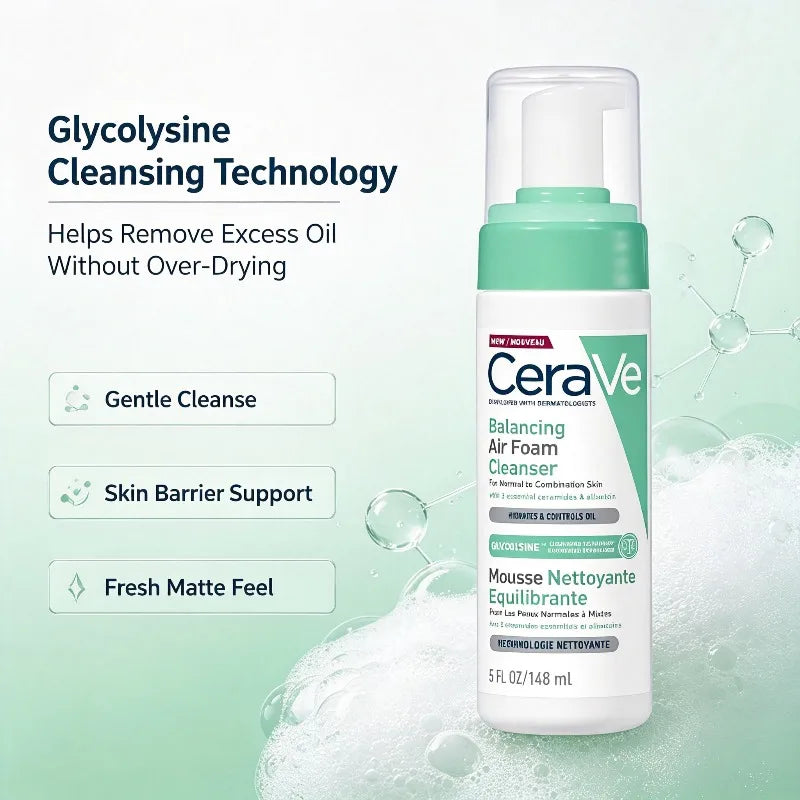 CeraVe Balancing Air Foam Cleanser – 148ml