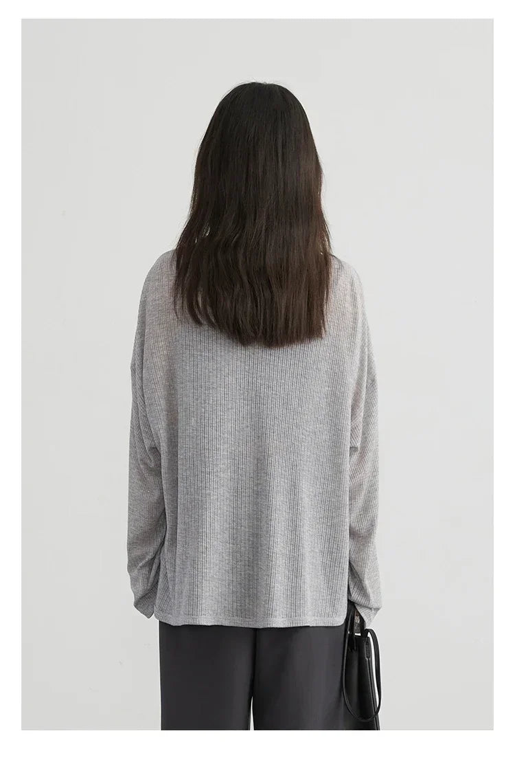 Lightweight V-Neck Button Cardigan — Sun Protection Knit | Women's Tops
