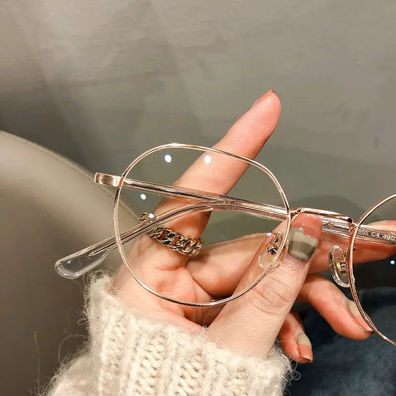 Vintage Square Glasses for Men & Women | Myopia Lens Options