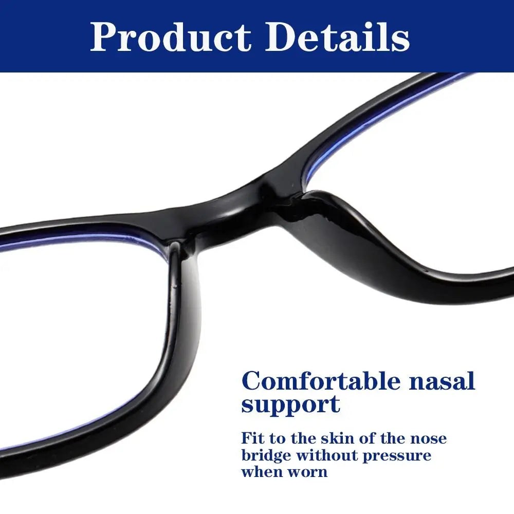 Oval Reading Glasses | Black, Red or Purple, +1.00 to +4.00