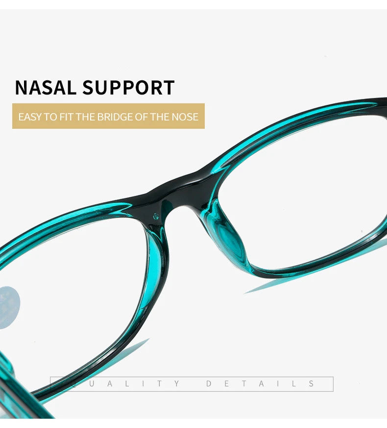 Square Reading Glasses | 4 Frame Colors, +1.00 to +4.00
