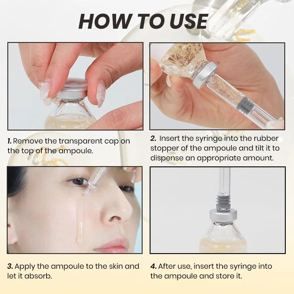 Collagen & Silk Peptide Lifting Ampoule Serum – Anti-Aging Skin Firming & Tightening