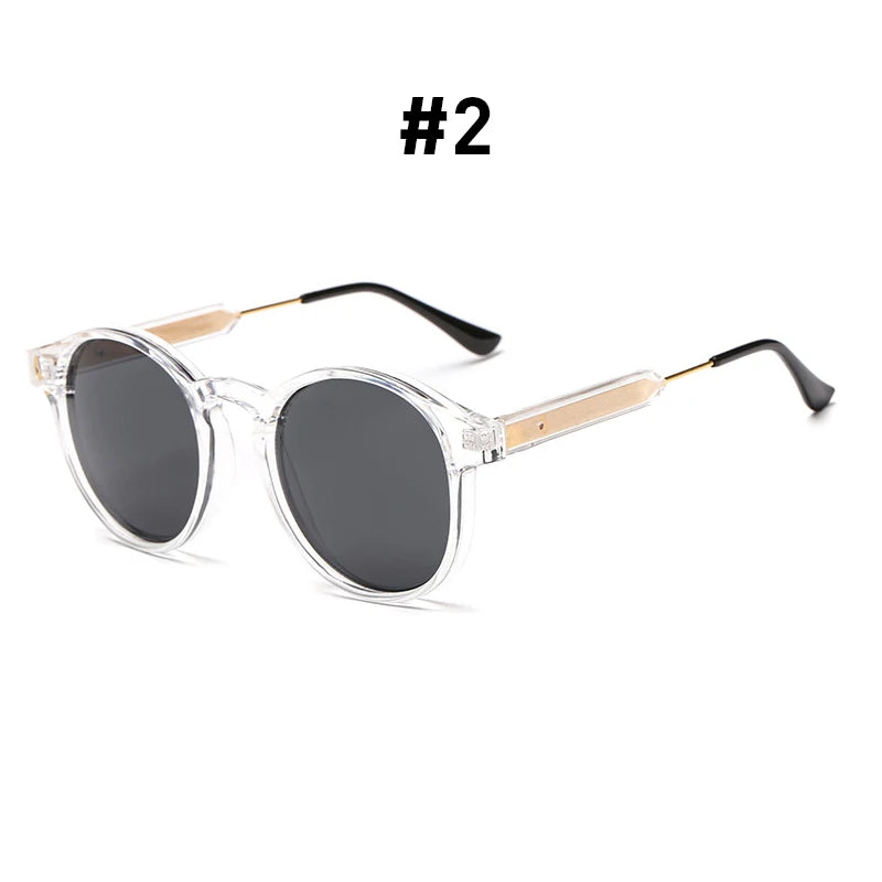 Retro Square Fashion Glasses | Clear & Tinted Lenses