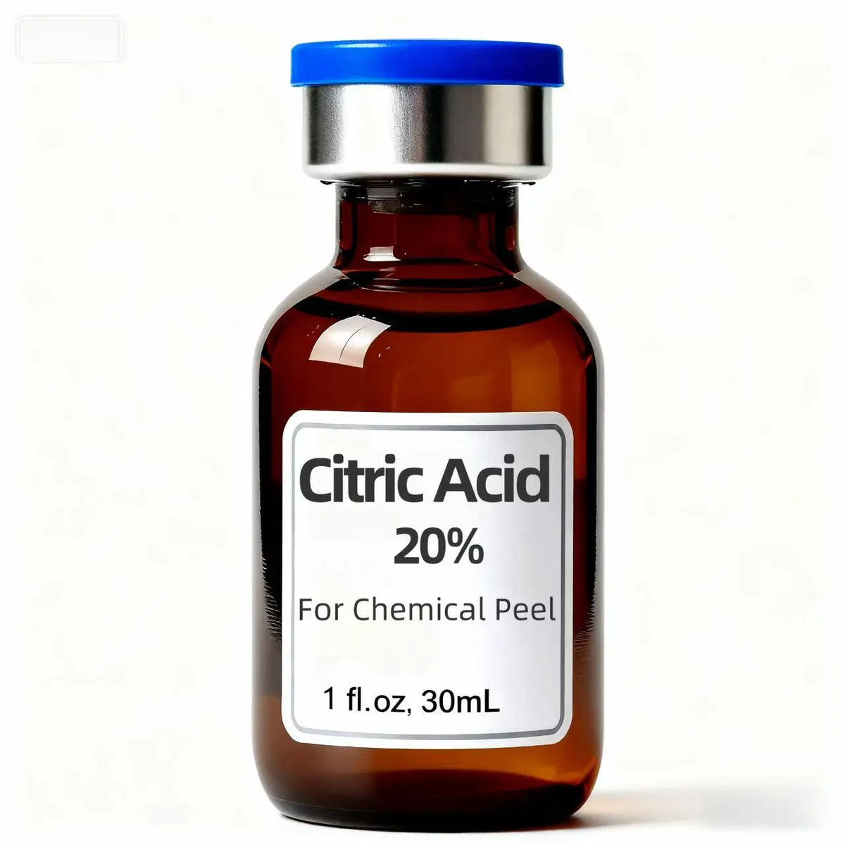 Citric Acid Peel Solution – 30ml, Concentration Options