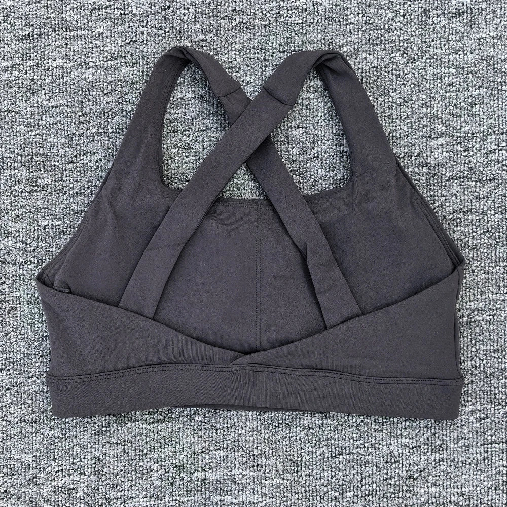 Women Sports Bra Cross Gym Top Women Training Running Yoga Bra Stretch Women Workout Underwear Fitness Sexy Yoga Clothes