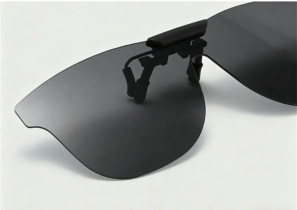 Square Flip-Up Clip-On Sunglasses | Color Options