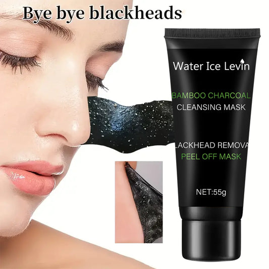 Bamboo Charcoal Peel-Off Black Mask – Blackhead Remover, Deep Cleansing & Exfoliating