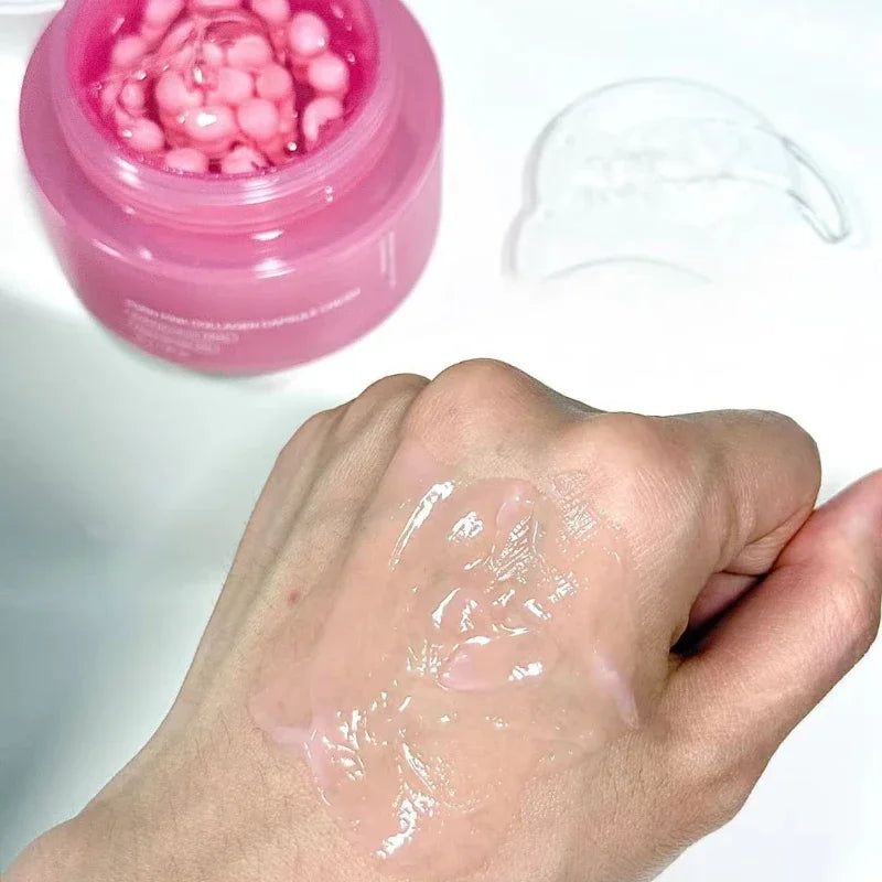 JAYSUING Pink Collagen PDRN Capsule Cream with Niacinamide