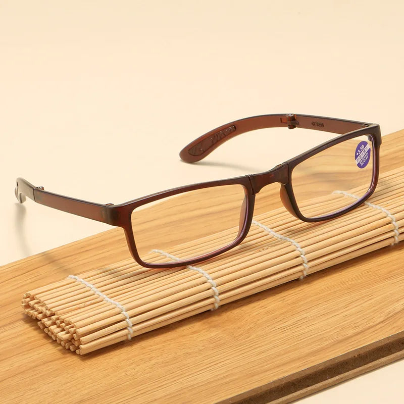 Square Reading Glasses | Folding & Standard Frame Options