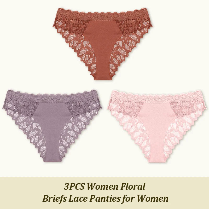3-Pack Seamless Low-Rise Panties – Ice Silk Bikini Underwear for Women (XS–XL, 16 Color Sets)