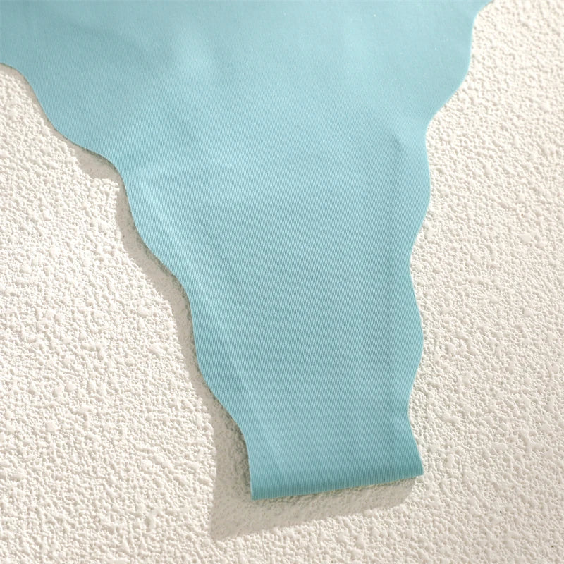 6-Pack Seamless Ruffled Thongs — Ultra-Soft Low-Rise G-String Panties
