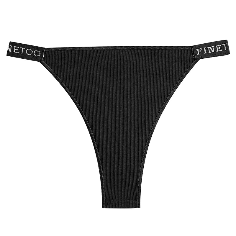 Maillard Cotton Brazilian Panties – Low-Rise Breathable Underwear for Women (M–XL, 9 Colors)