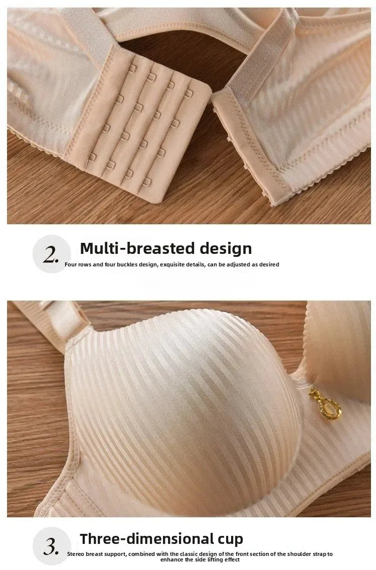 Women's 8CM Thick Padded Push Up Bra | Wireless Seamless T-Shirt Bra for Small Chest (32–38)