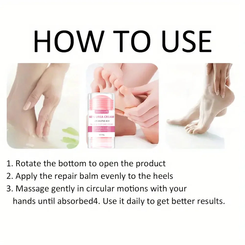 60% Urea Foot & Hand Cream – Deep Moisturizer for Dry, Cracked Skin