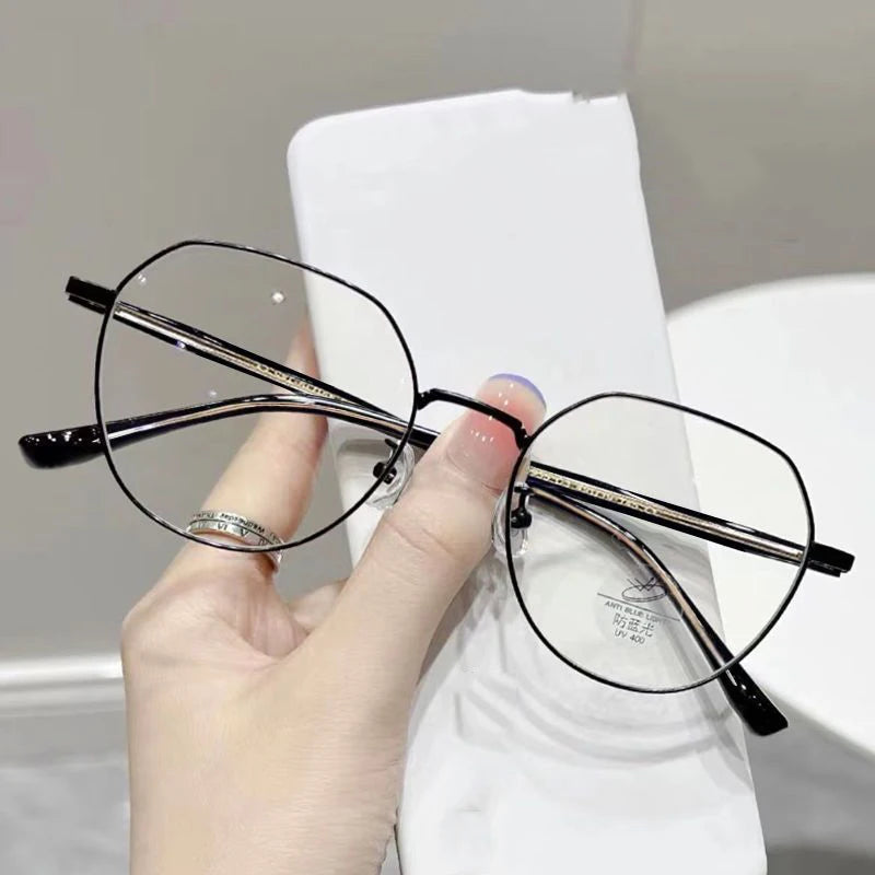 Vintage Square Glasses for Men & Women | Myopia Lens Options