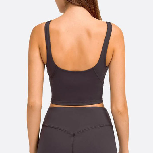 U-Back Sports Bra – Quick-Dry, Breathable Yoga & Fitness Bra for Women