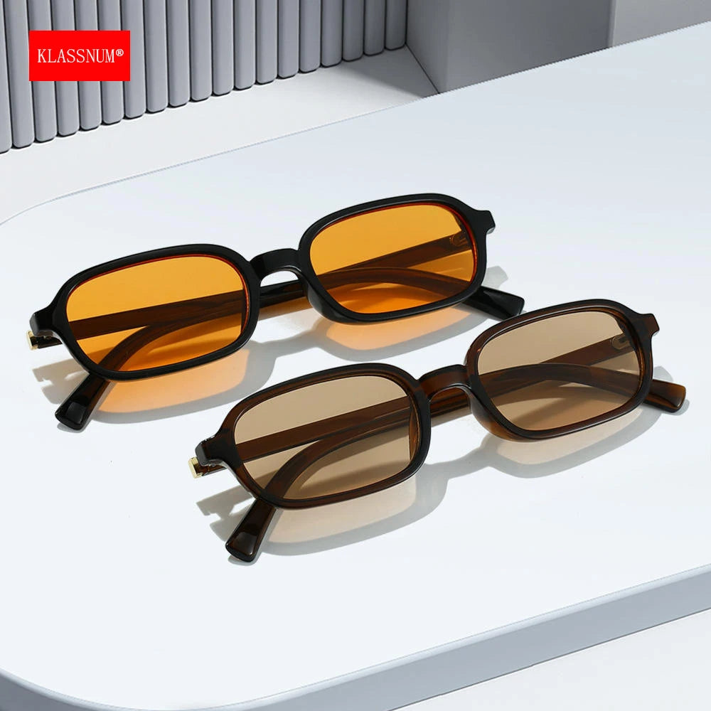Small Rectangle Sunglasses | Retro Color Options