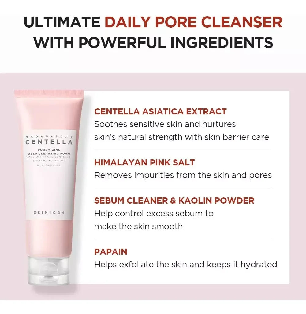 SKIN1004 Madagascar Centella Poremizing Skincare Set for Oily Skin