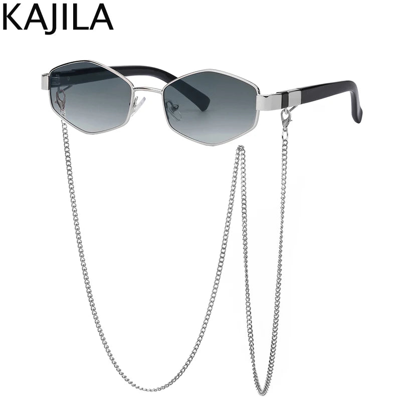 Small-Frame Punk Sunglasses | Colored Lens Options