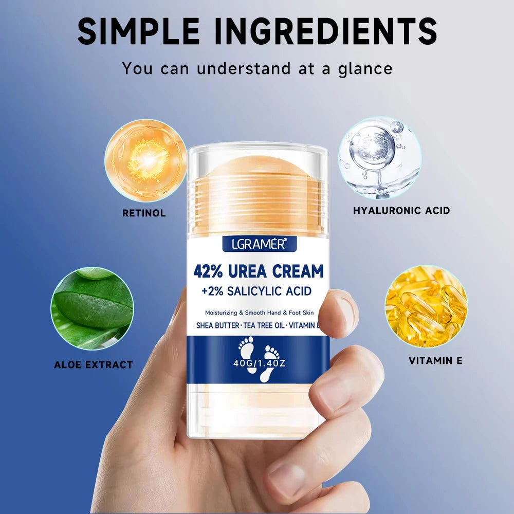 42% Urea + 2% Salicylic Acid Hand & Foot Cream – Intensive Hydration for Dry & Cracked Skin