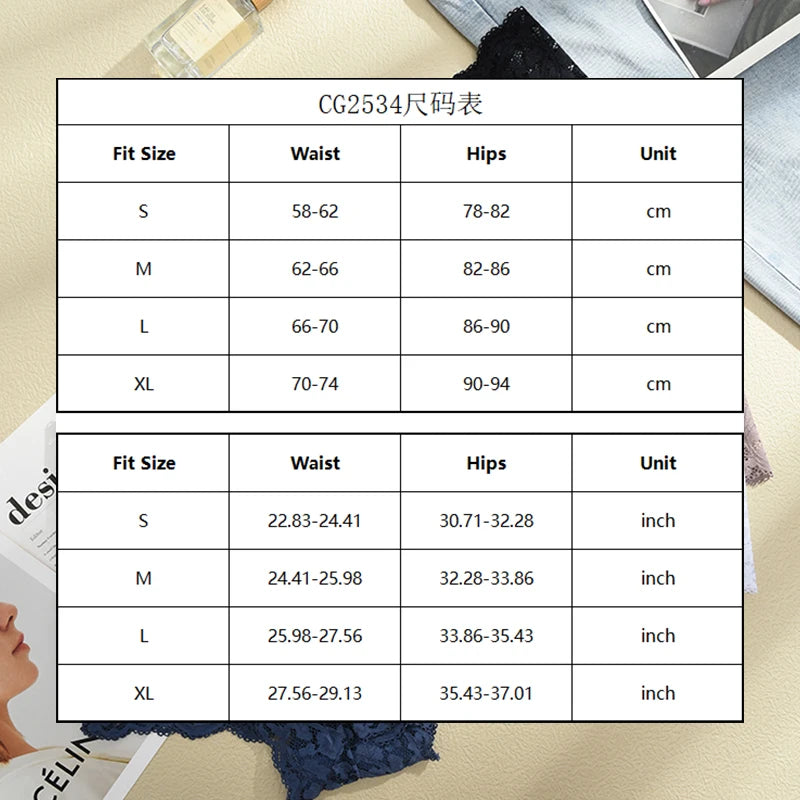 Bow-Trim Lace Boyshort Panty – Low-Rise Breathable Underwear for Women (S–XL, 6 Colors)