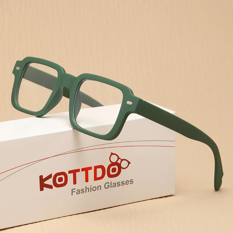 Unisex Rectangle Reading Glasses | 3 Colors, +1.00 to +4.00