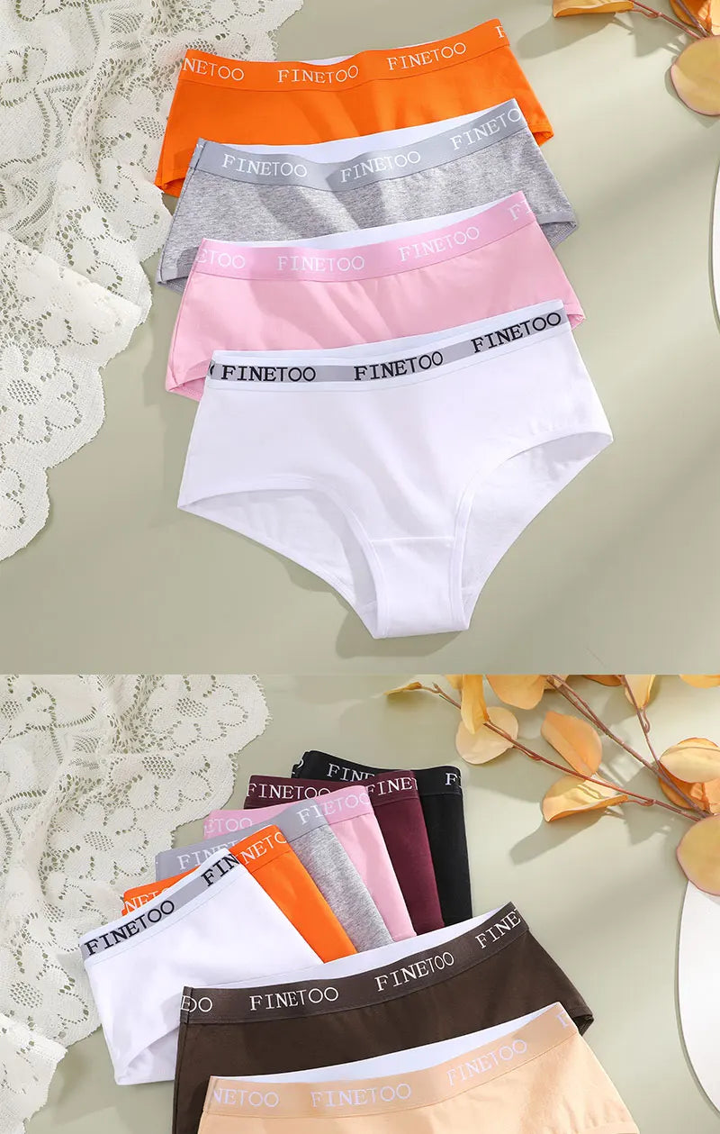 FINETOO 1Pcs Sexy Hip Lifting Triangle Pants Pure Cotton Triangle Pants Low Waist Underwear FINETOO Brand Underwear 8 Colors
