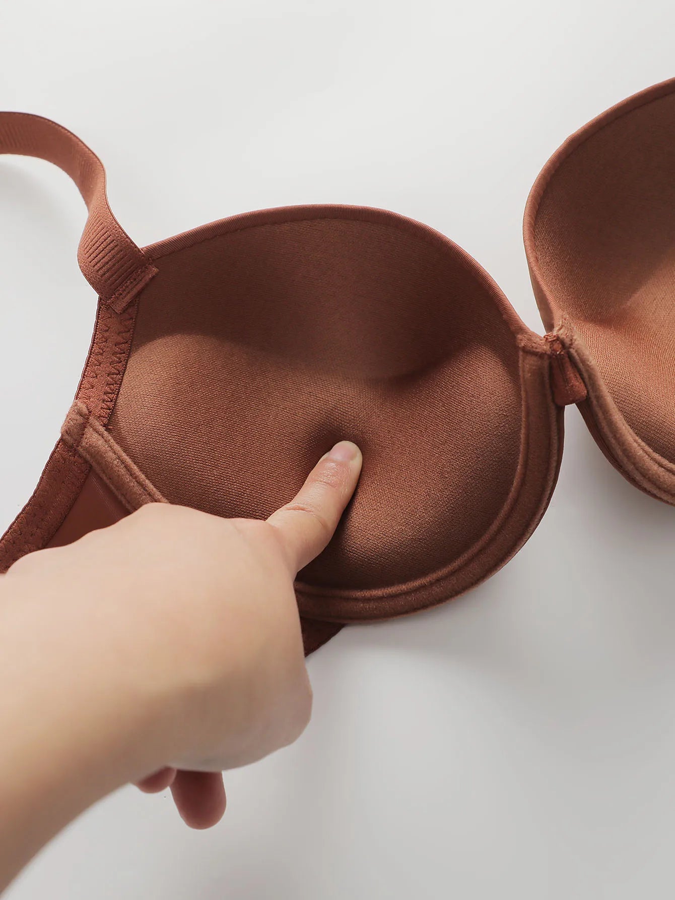 Letter Strap Push-Up Bra & Thong Set — Underwire Half Cup | Women's Sexy Lingerie